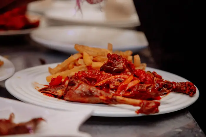 Food at Kwatunza Beach Land