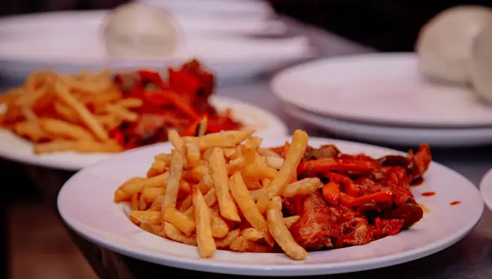 Food at Kwatunza Beach Land