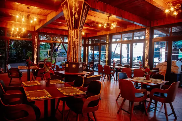 Restaurant at Kwatunza Beach Land