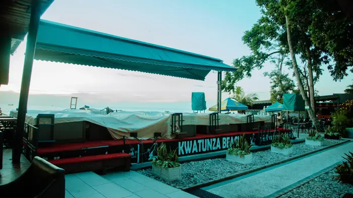 Stage at Kwatunza Beach Land